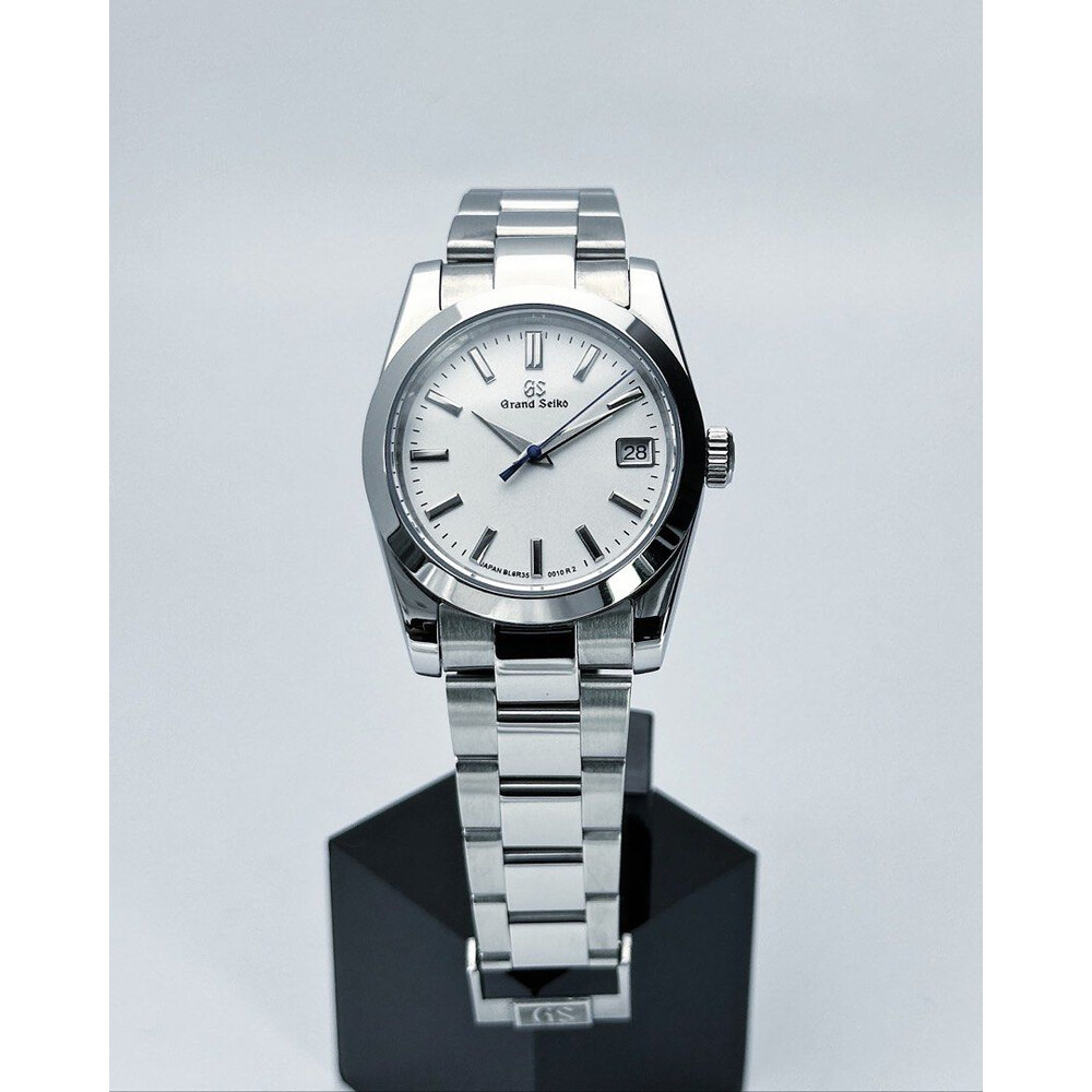Custom Grand Seiko Mod • Silver-White GS • 36mm